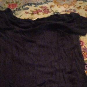 Black Off-Shoulder Top